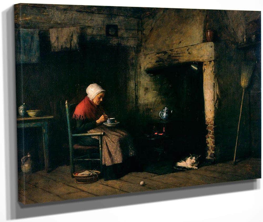 Fireside Companion By Ryder, Albert Pinkham Fine Art Print