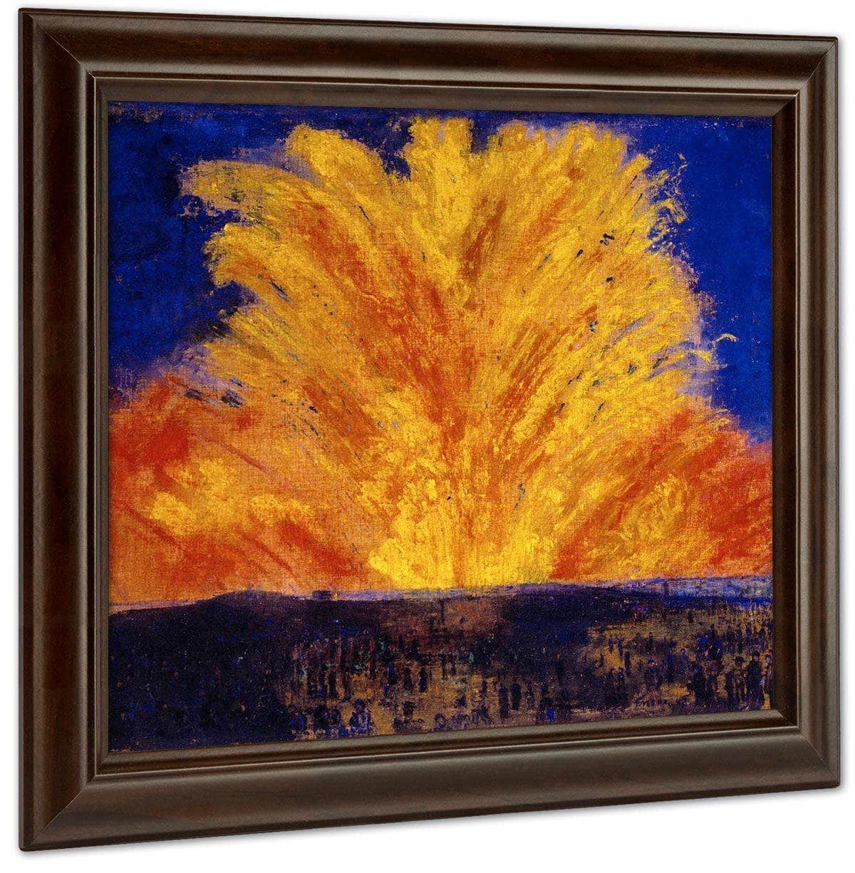 Fireworks By James Ensor Fine Art Print