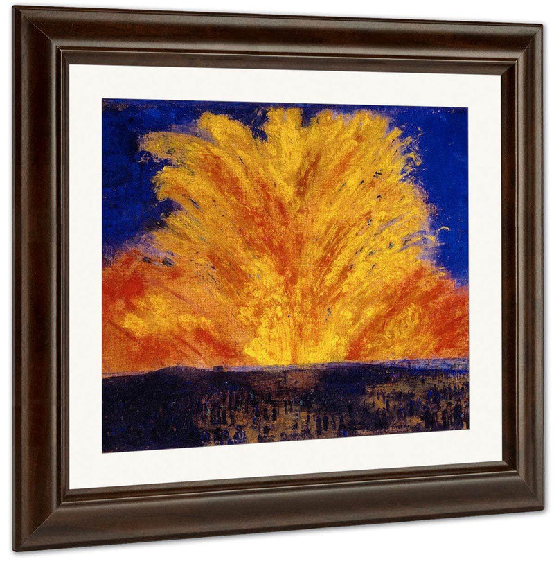 Fireworks By James Ensor Fine Art Print