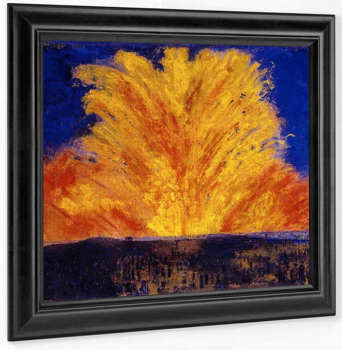 Fireworks By James Ensor Fine Art Print