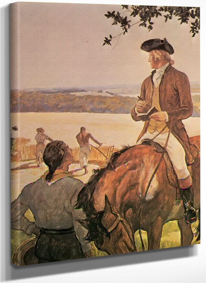 First Farmer Of The Land By NC Wyeth Fine Art Print