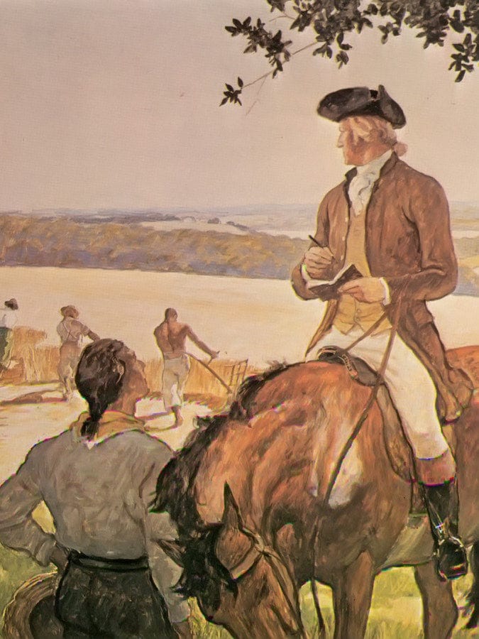 First Farmer Of The Land By NC Wyeth Fine Art Print