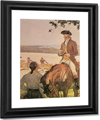 First Farmer Of The Land By NC Wyeth Fine Art Print