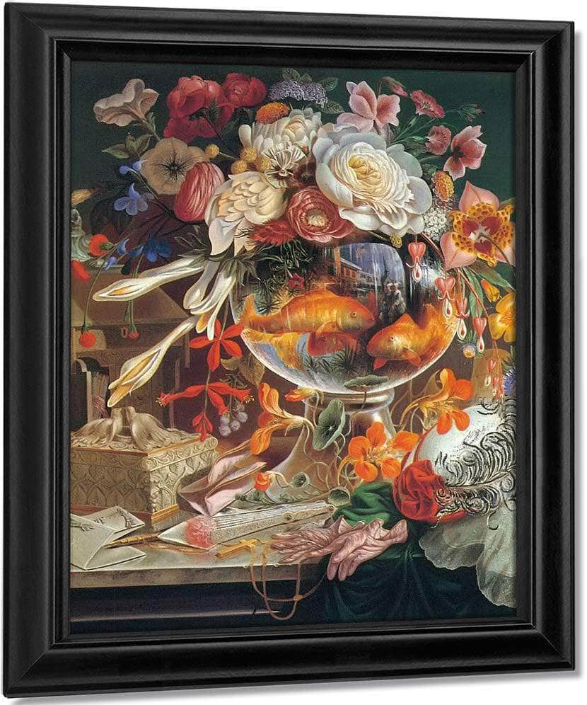 Fishbowl Fantasy By Edward Goodes Fine Art Print