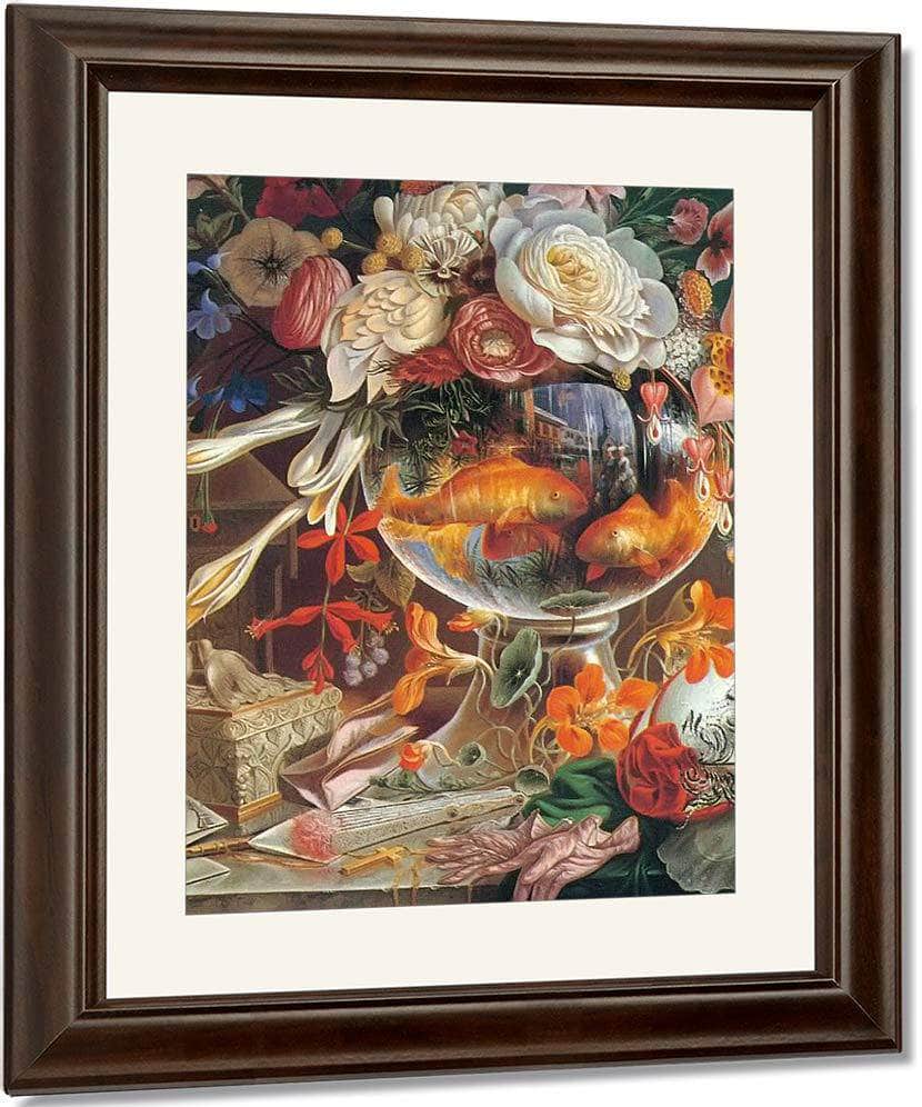 Fishbowl Fantasy By Edward Goodes Fine Art Print