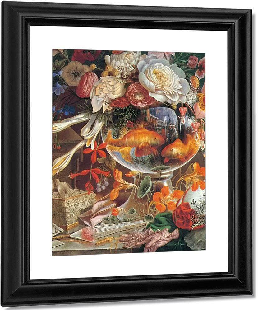 Fishbowl Fantasy By Edward Goodes Fine Art Print