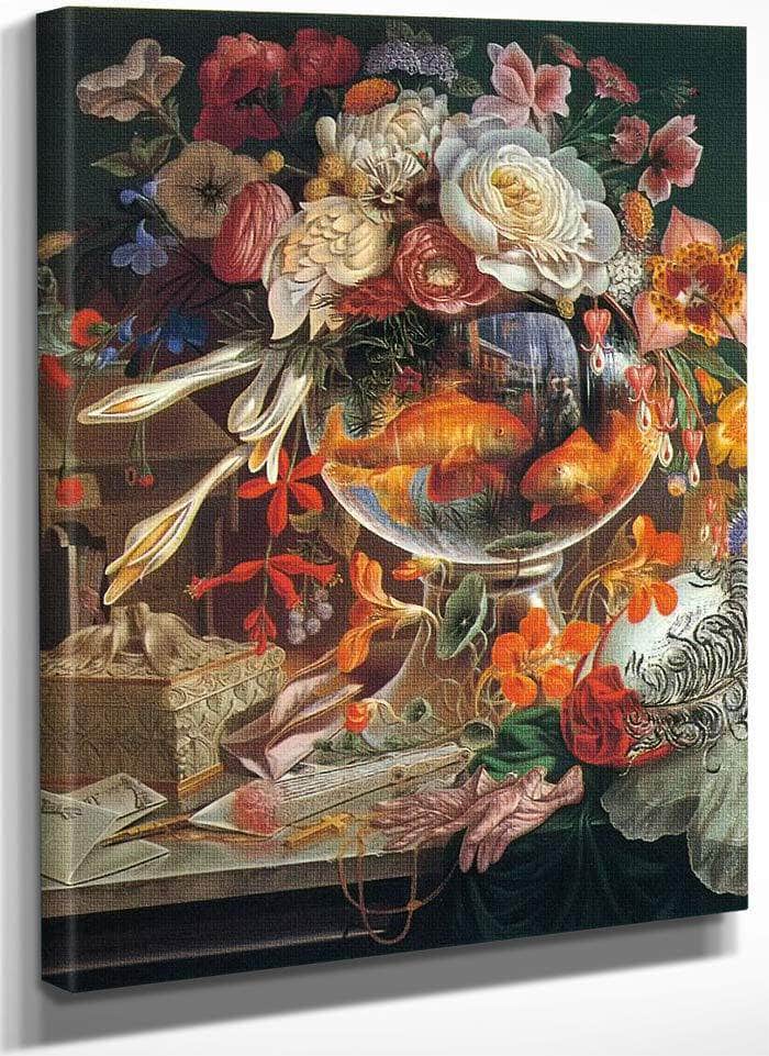 Fishbowl Fantasy By Edward Goodes Fine Art Print