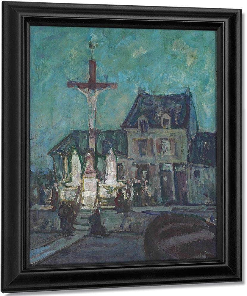 Fisherman 2039 S Devotions Etaples 1916 By Henry Ossawa Tanner Fine Art Print