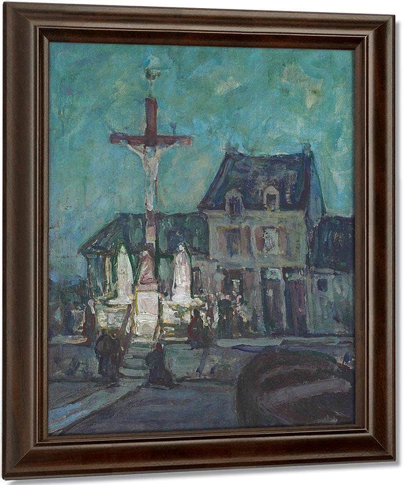 Fisherman 2039 S Devotions Etaples 1916 By Henry Ossawa Tanner Fine Art Print