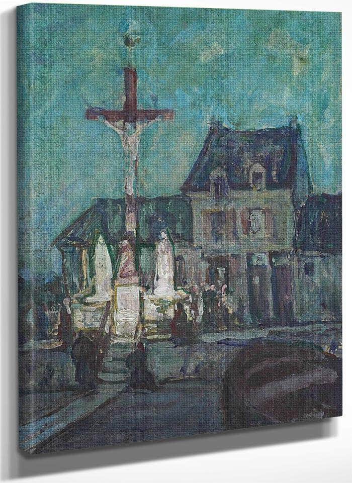 Fisherman 2039 S Devotions Etaples 1916 By Henry Ossawa Tanner Fine Art Print