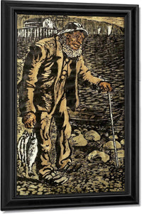 Fisherman By Nicolai Astrup Fine Art Print