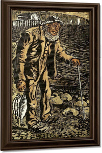 Fisherman By Nicolai Astrup Fine Art Print