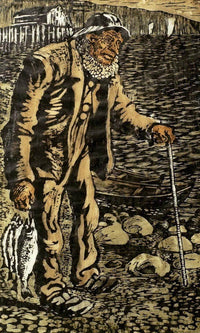 Fisherman By Nicolai Astrup Fine Art Print