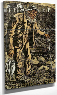 Fisherman By Nicolai Astrup Fine Art Print