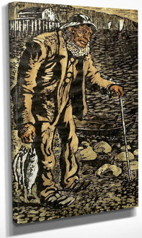 Fisherman By Nicolai Astrup Fine Art Print