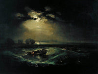 Fishermen At Sea 1796 1 By Joseph Mallord William Turner Fine Art Print
