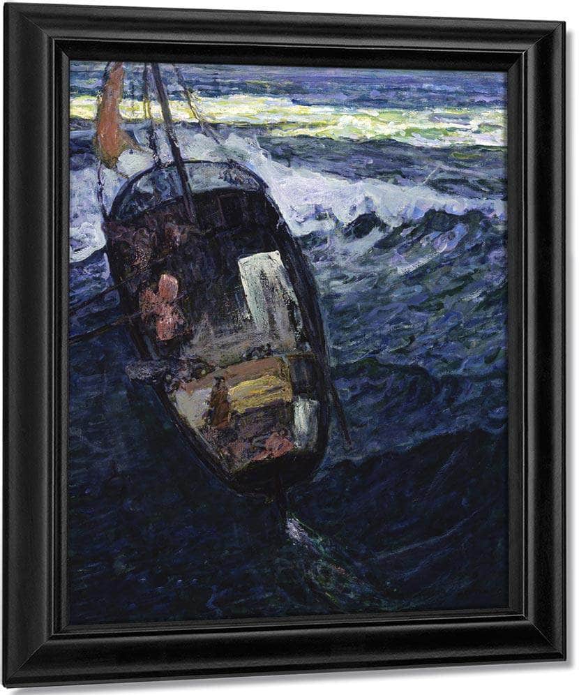 Fishermen At Sea By Henry Ossawa Tanner Fine Art Print