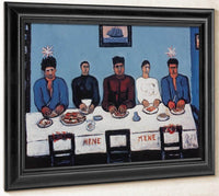 Fishermens Last Supper By Marsden Hartley Fine Art Print