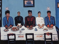 Fishermens Last Supper By Marsden Hartley Fine Art Print