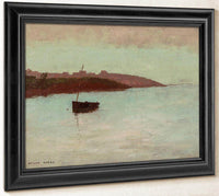 Fishing Boat By Odilon Redon Fine Art Print