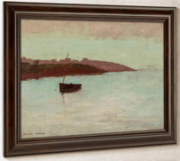 Fishing Boat By Odilon Redon Fine Art Print