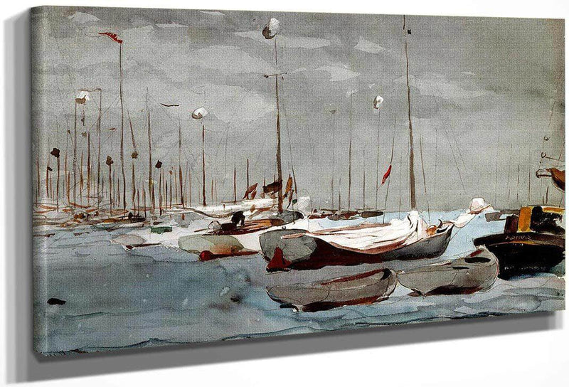 Fishing Boats Key West By Winslow Homer Fine Art Print