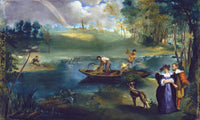 Fishing By Edouard Manet Fine Art Print