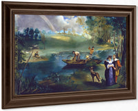 Fishing By Edouard Manet Fine Art Print