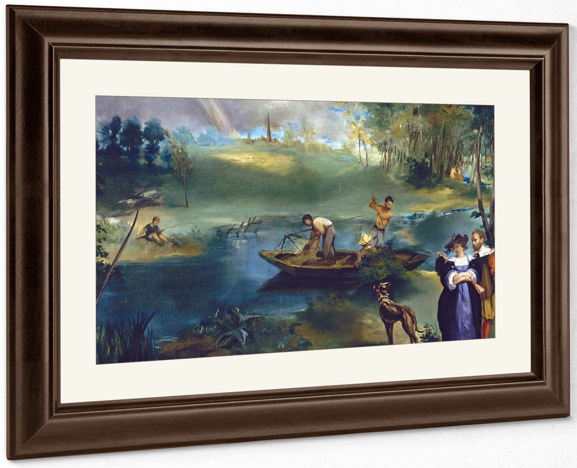 Fishing By Edouard Manet Fine Art Print