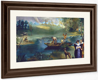 Fishing By Edouard Manet Fine Art Print
