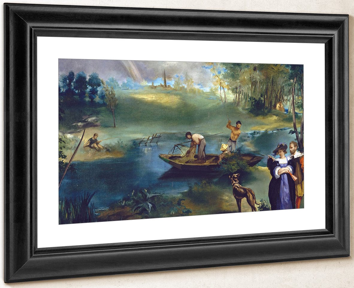 Fishing By Edouard Manet Fine Art Print