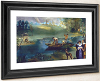 Fishing By Edouard Manet Fine Art Print