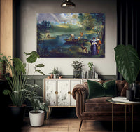 Fishing By Edouard Manet Fine Art Print