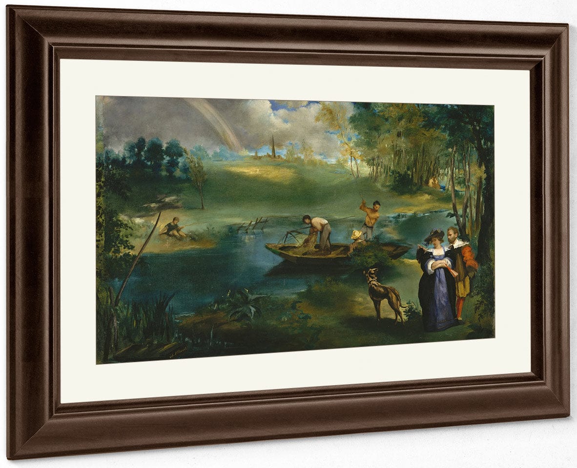 Fishing La Peche 1863 Oil On Canvas 7680X12320Mm Metropolitan Museum Of Art By Edouard Manet Fine Art Print