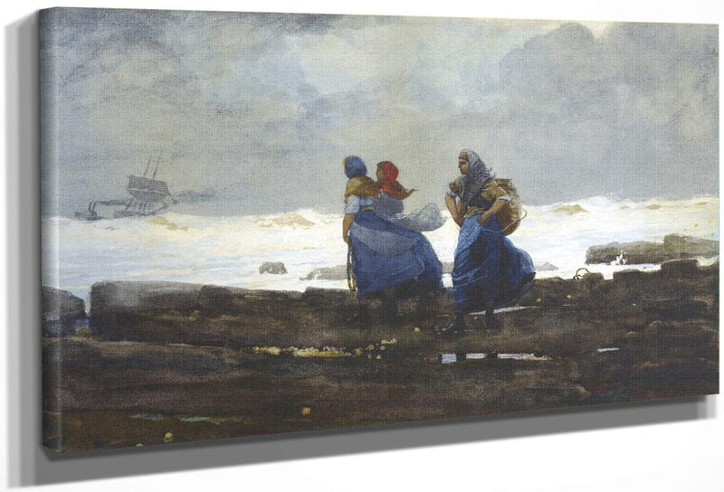 Fishwives By Winslow Homer Fine Art Print