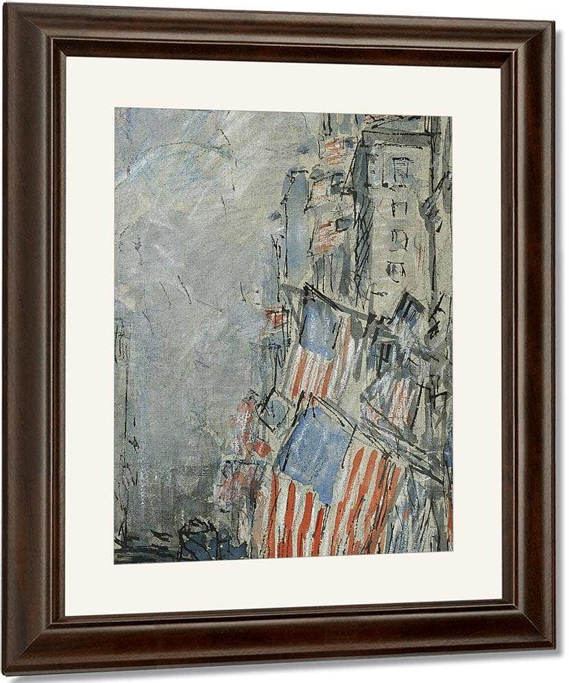 Flag Day, Fifth Avenue, July 4Th 1916 By Childe Hassam Fine Art Print