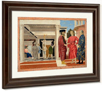 Flagellation Of Christ 1460 By Piero Della Francesca Fine Art Print