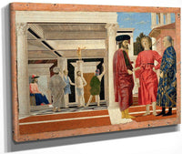 Flagellation Of Christ 1460 By Piero Della Francesca Fine Art Print