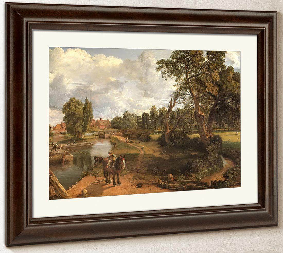 Flatford Mill By John Constable Fine Art Print