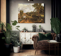Flatford Mill By John Constable Fine Art Print