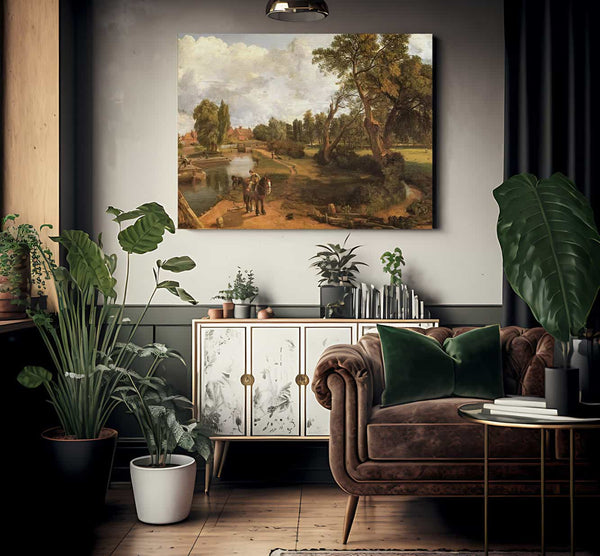 Flatford Mill By John Constable Fine Art Print
