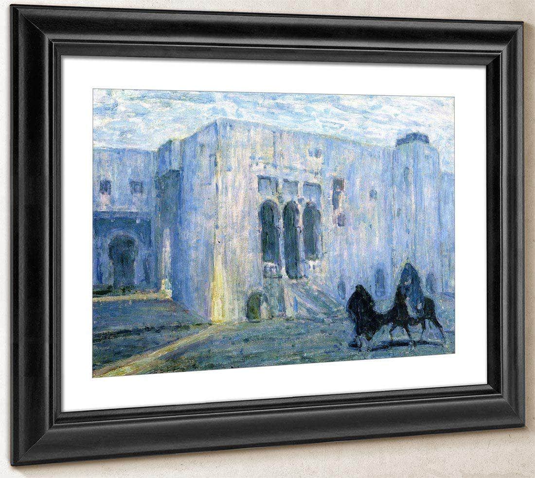 Flight Into Egypt Palais De Justice, Tangier By Henry Ossawa Tanner Fine Art Print