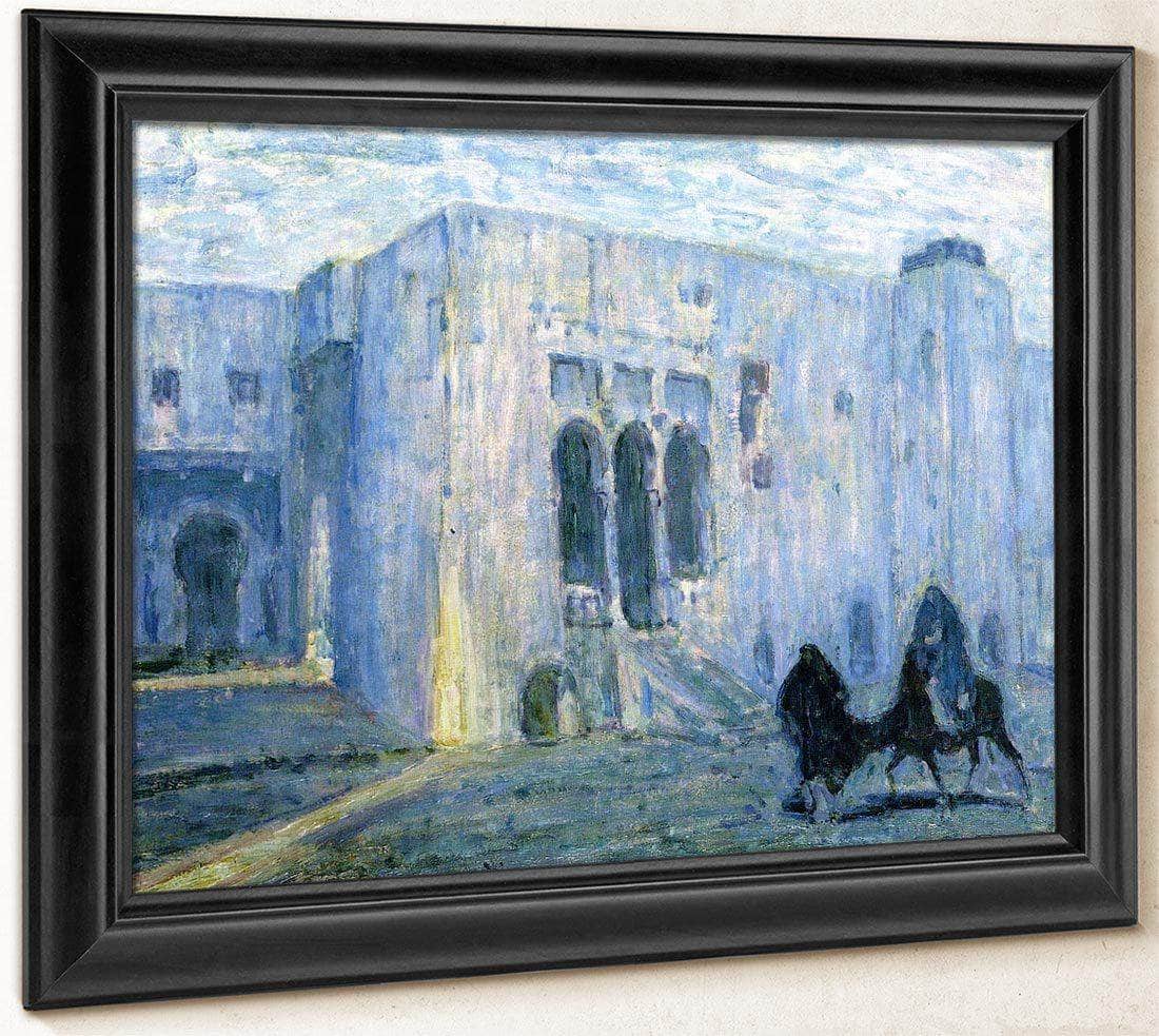 Flight Into Egypt Palais De Justice, Tangier By Henry Ossawa Tanner Fine Art Print