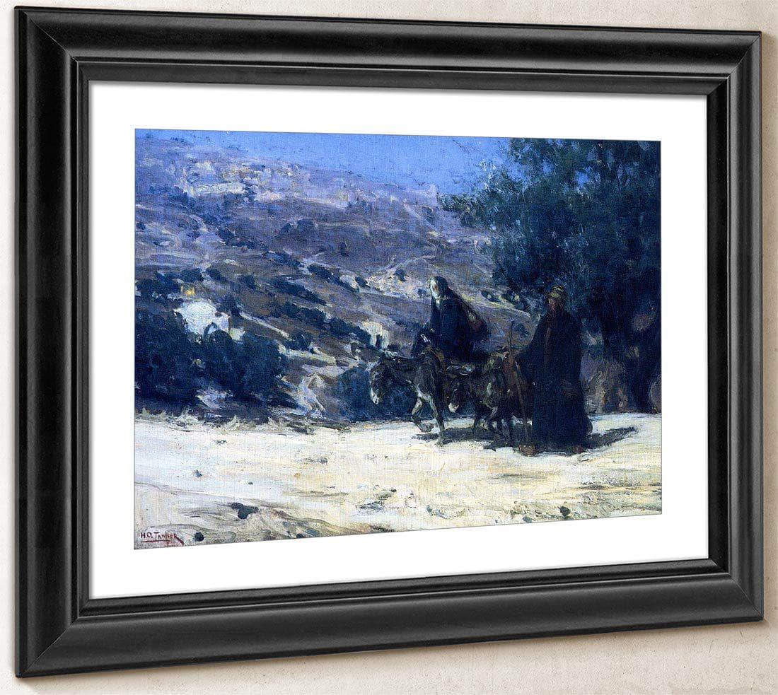 Flight Into Egypt1 By Henry Ossawa Tanner Fine Art Print