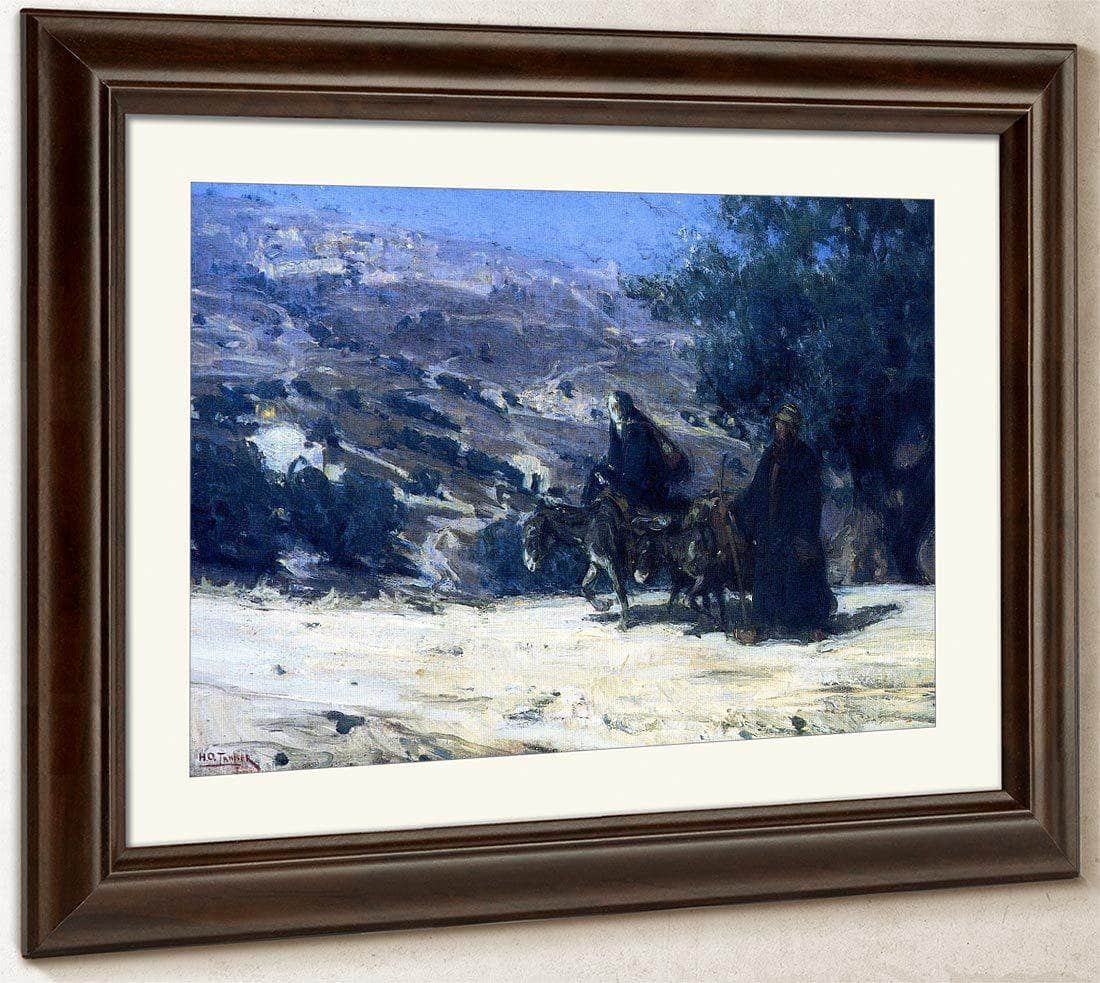 Flight Into Egypt1 By Henry Ossawa Tanner Fine Art Print