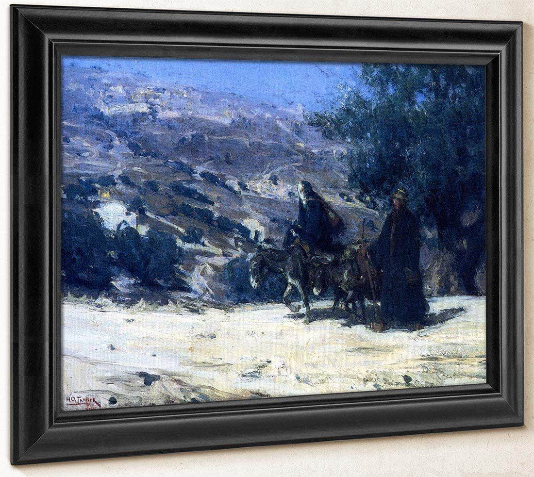 Flight Into Egypt1 By Henry Ossawa Tanner Fine Art Print