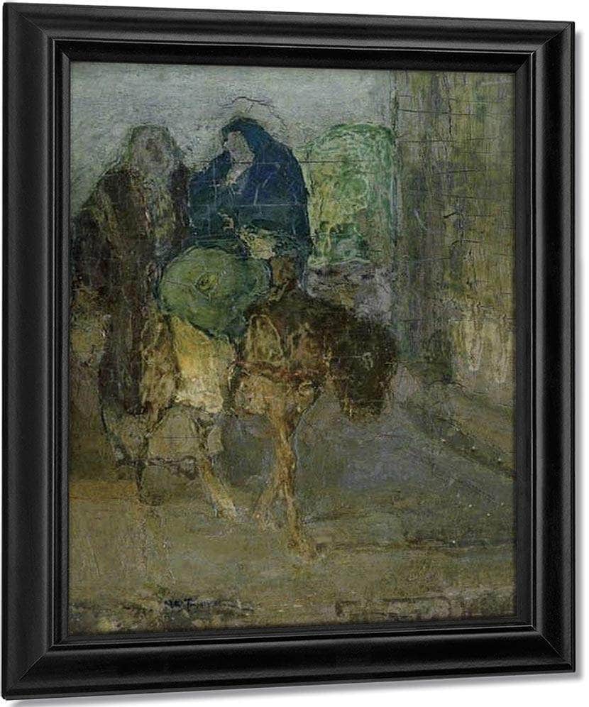 Flight Into Egypt3 By Henry Ossawa Tanner Fine Art Print