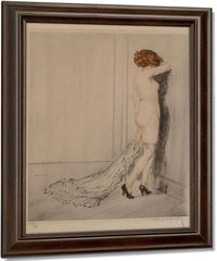 Flirtation Circa 1914 By Louis Icart Fine Art Print