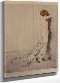 Flirtation Circa 1914 By Louis Icart Fine Art Print