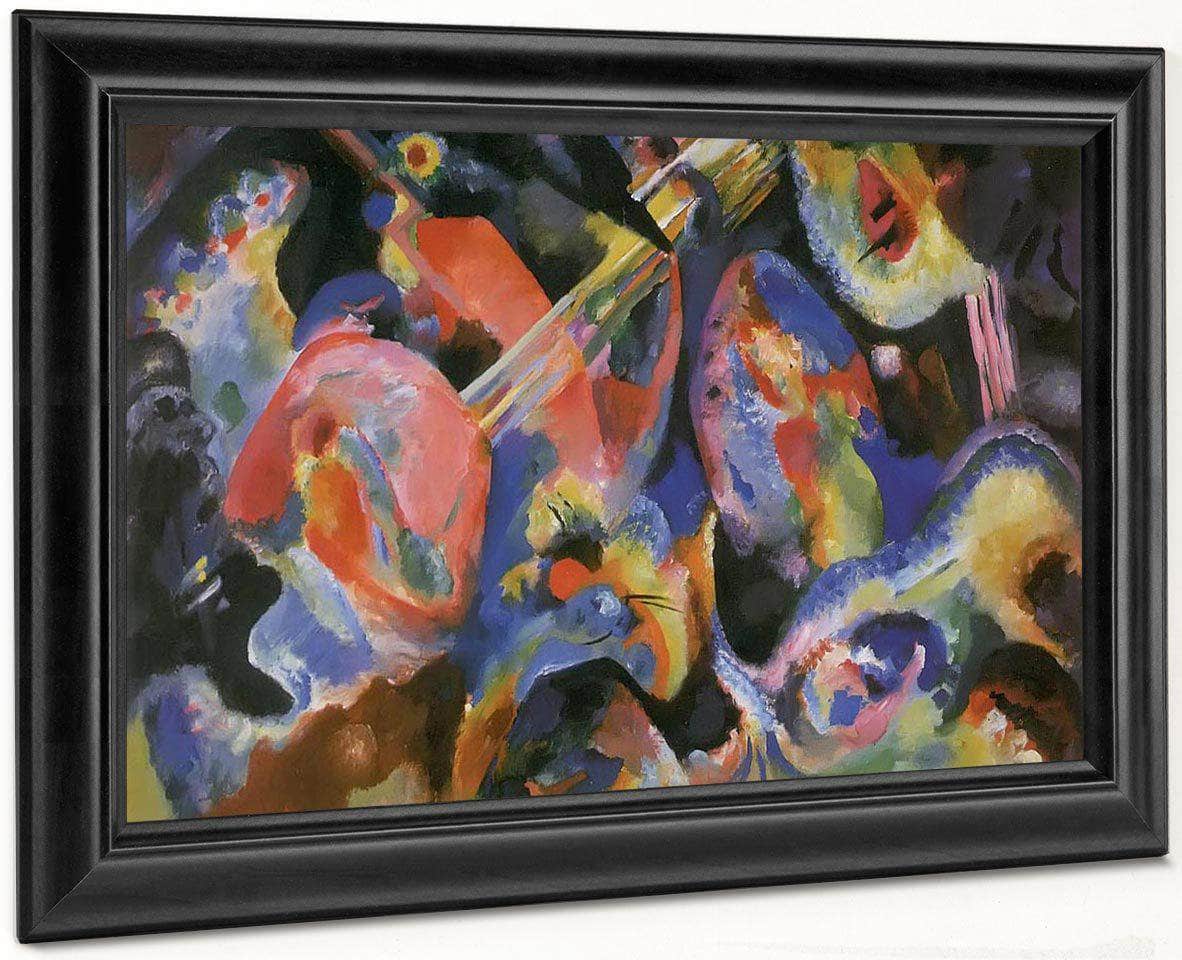 Flood Improvisation By Wassily Kandinsky Fine Art Print